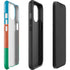 Azerbaijan Flag Distressed iPhone 15 Impact Case